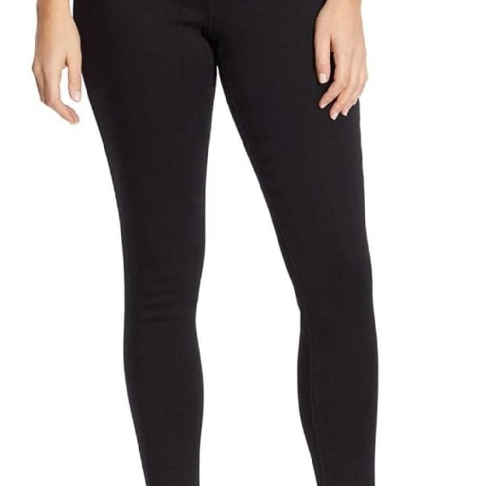 Nine West Heidi Pull-on Jeans size 4 Black MSRP $59.50